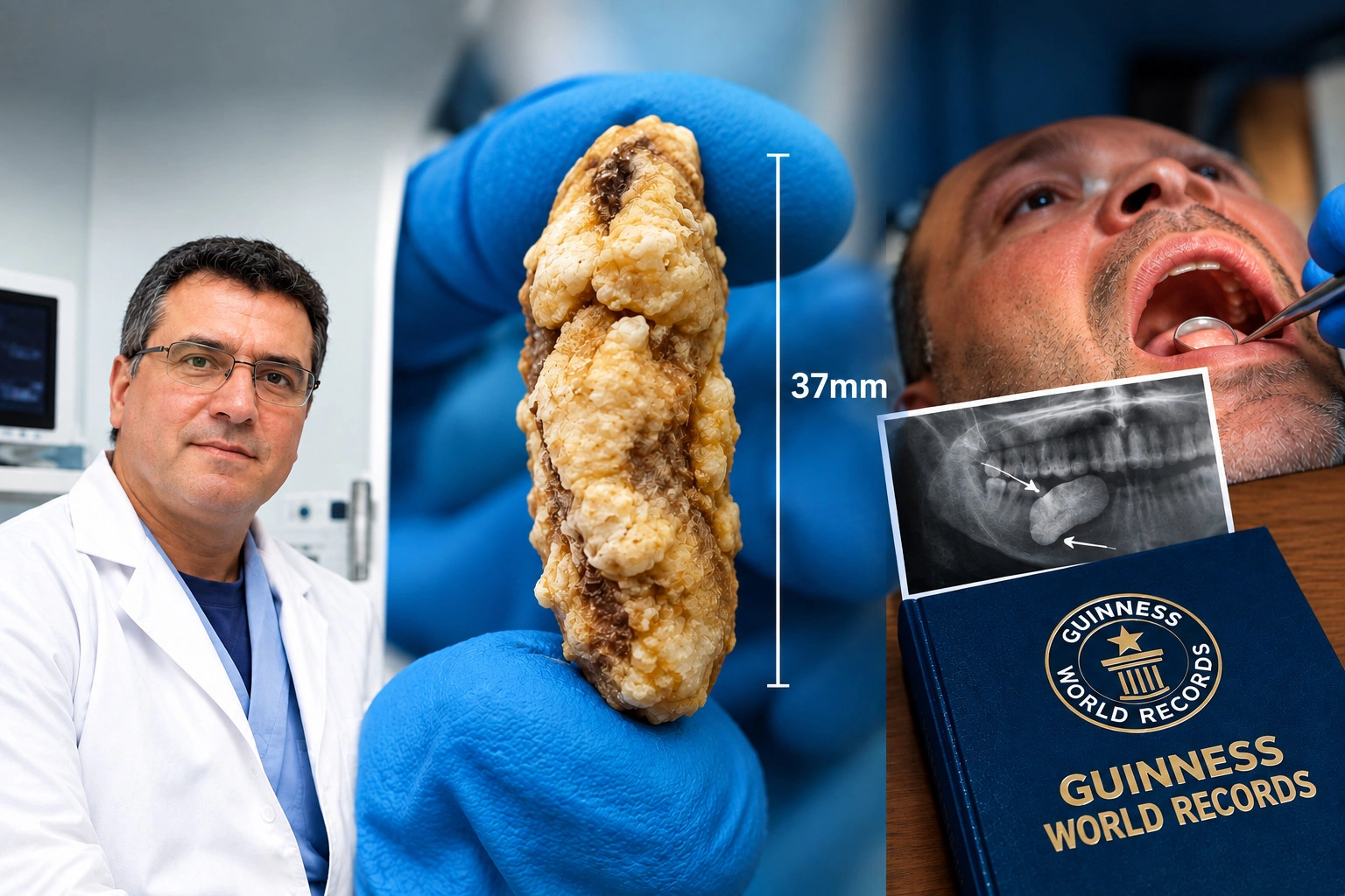 Sialolithiasis: Salivary Gland Stones in the Guinness Book of Records